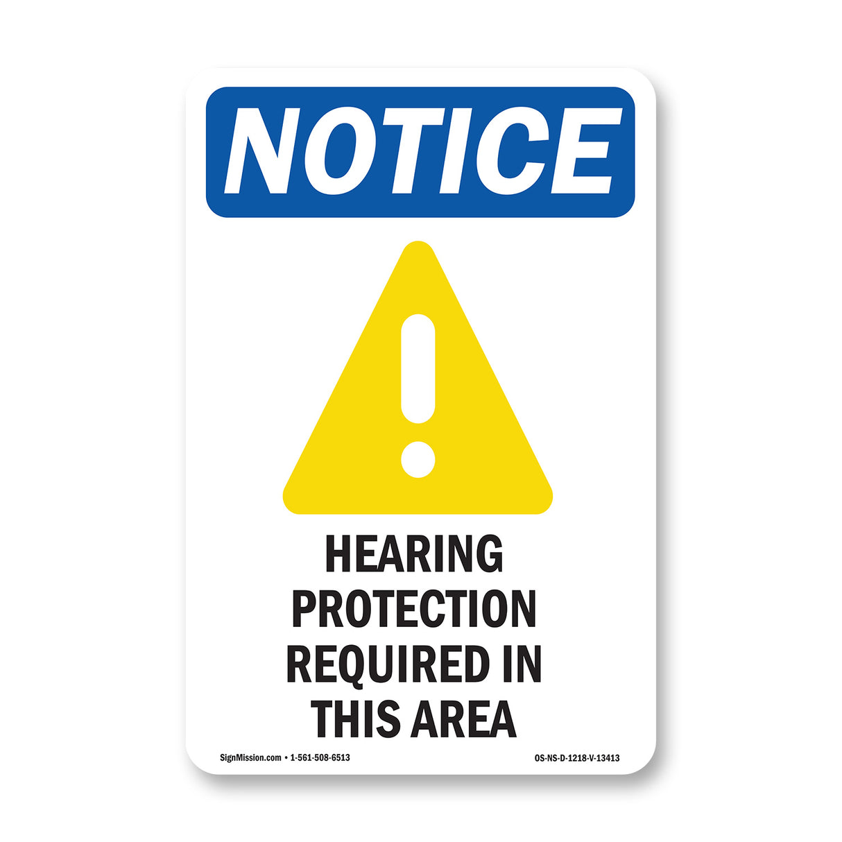 Hearing Protection Required