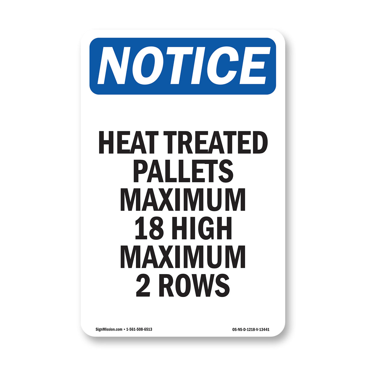 Heat Treated Pallets Maximum 18 High Maximum