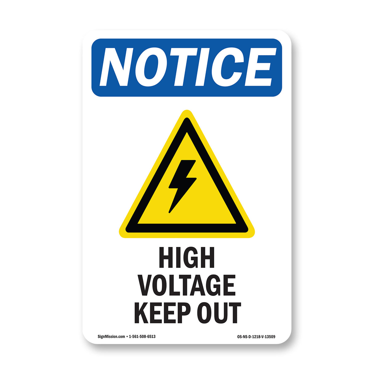 High Voltage Keep Out