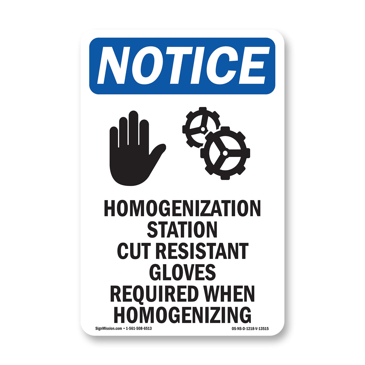 Homogenization Station Cut Resistant
