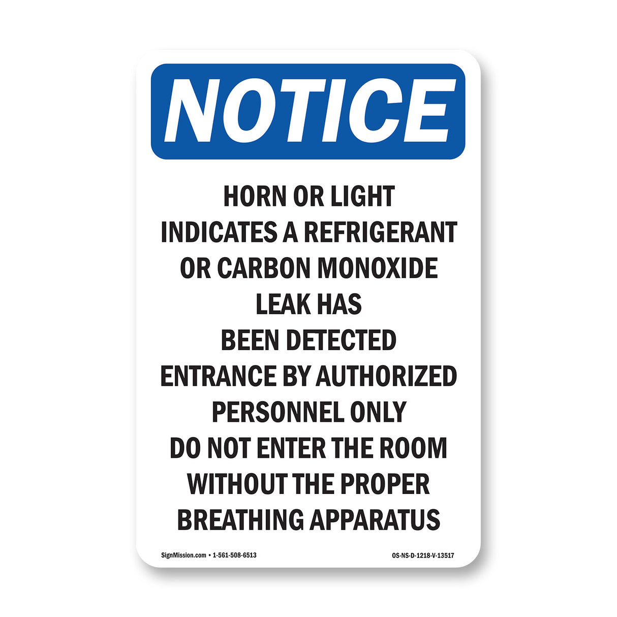 Horn Or Light Indicates A Refrigerant Or Sign