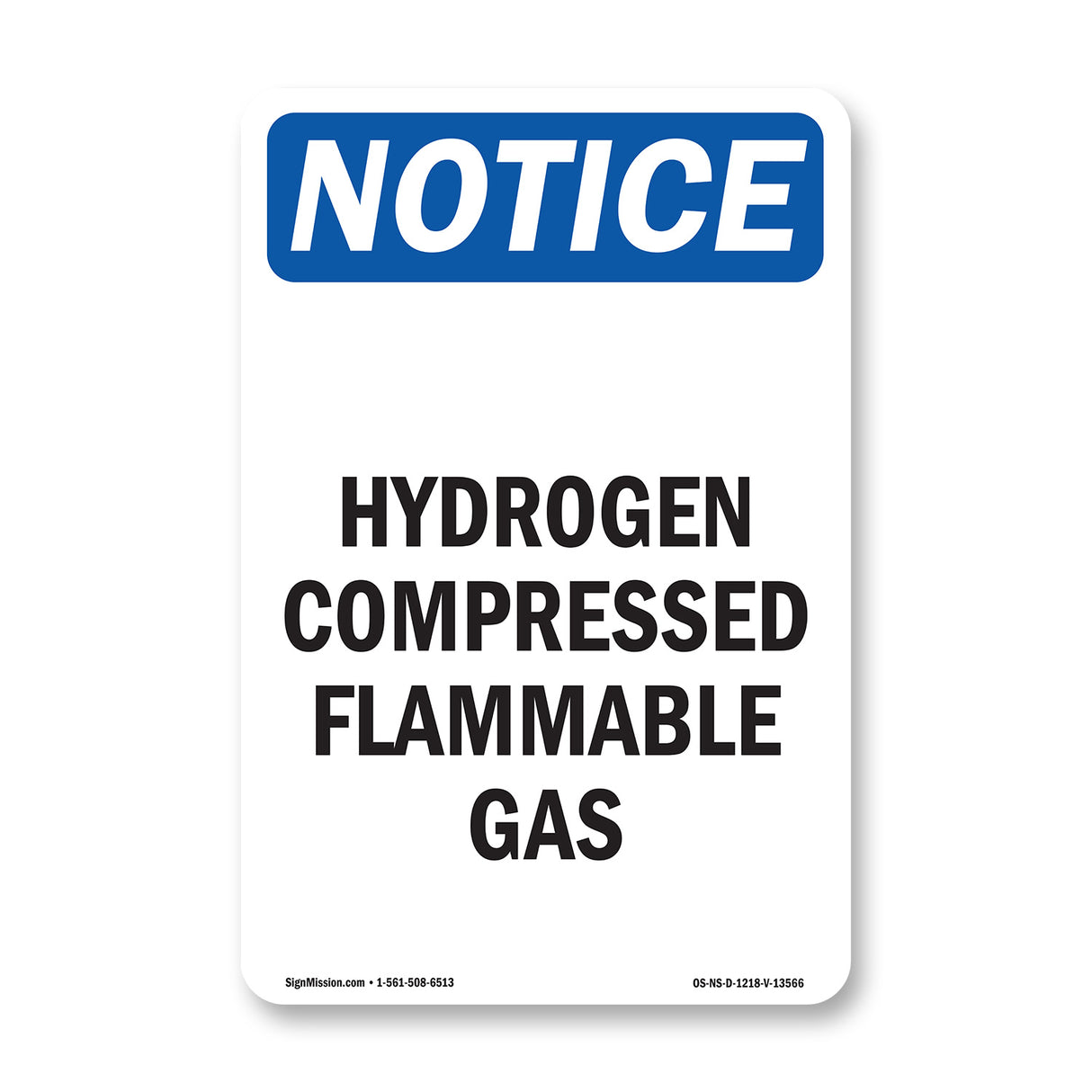 Hydrogen Compressed Flammable Gas