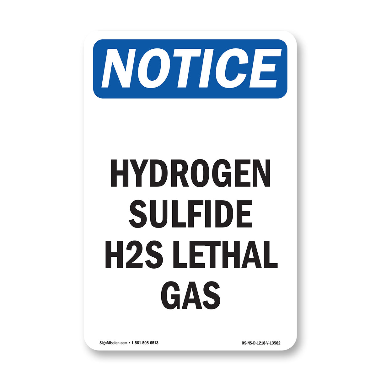 Hydrogen Sulfide H2S Lethal Gas