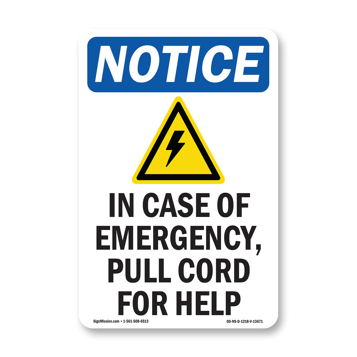In Case Of Emergency, Pull Cord