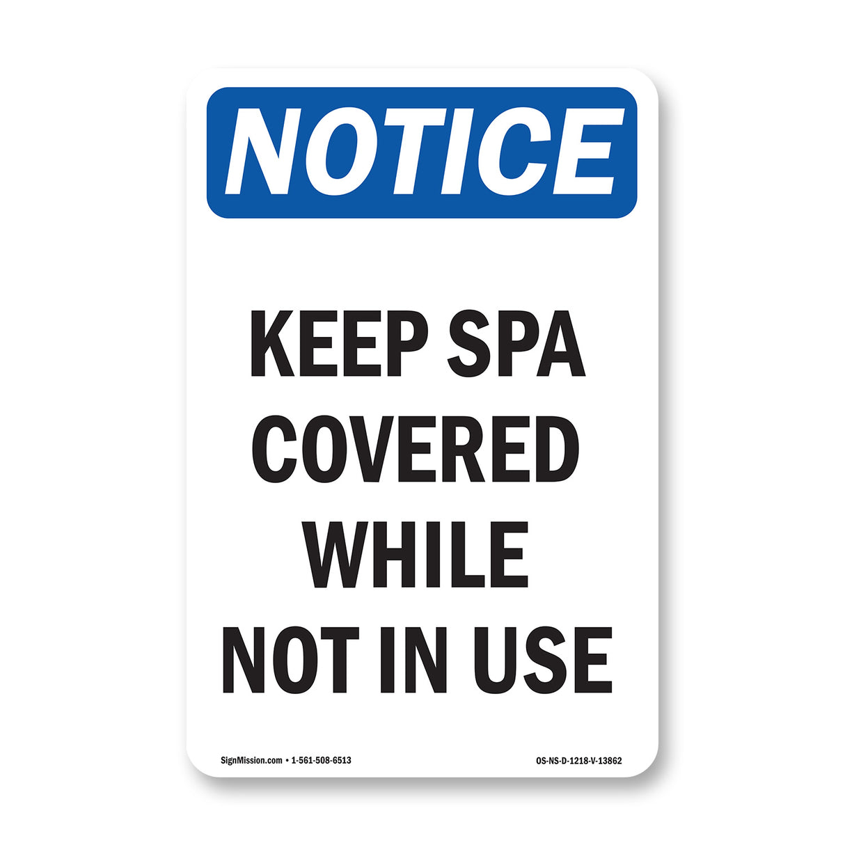 Keep Spa Covered While Not In Use