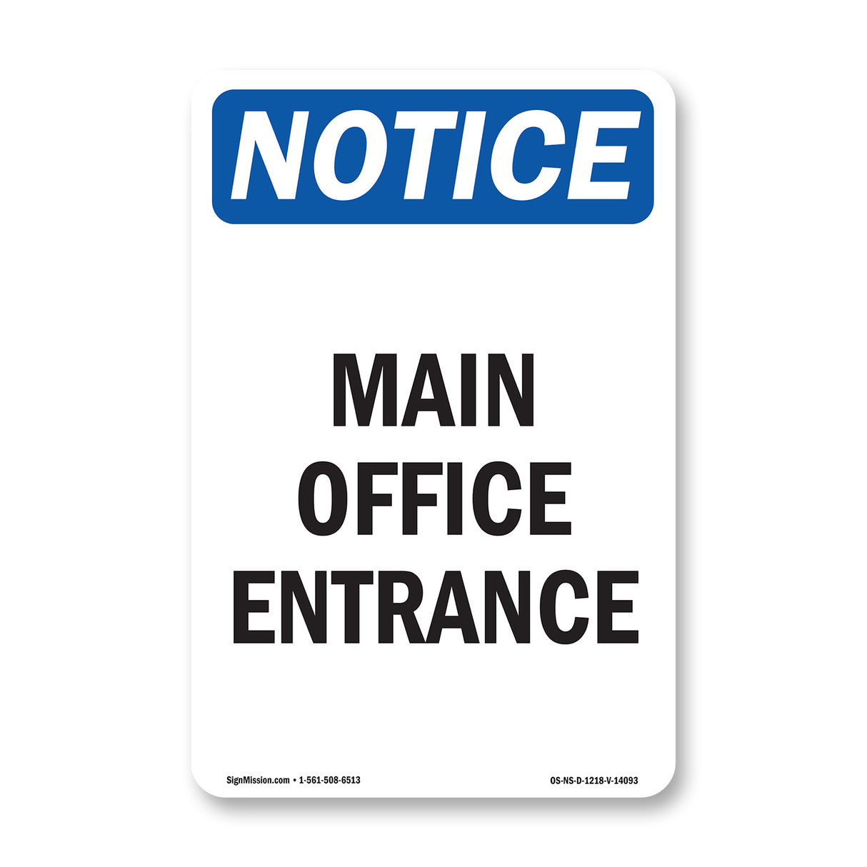 Main Office Entrance