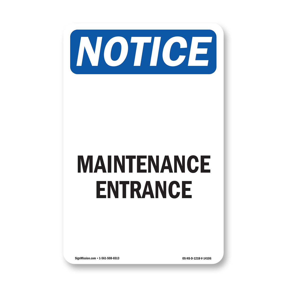 Maintenance Entrance
