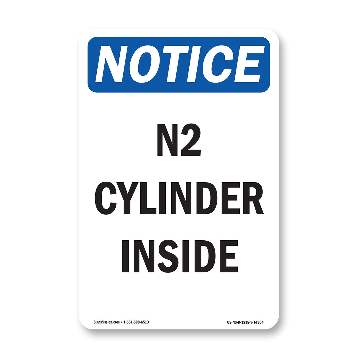N2 Cylinder Inside