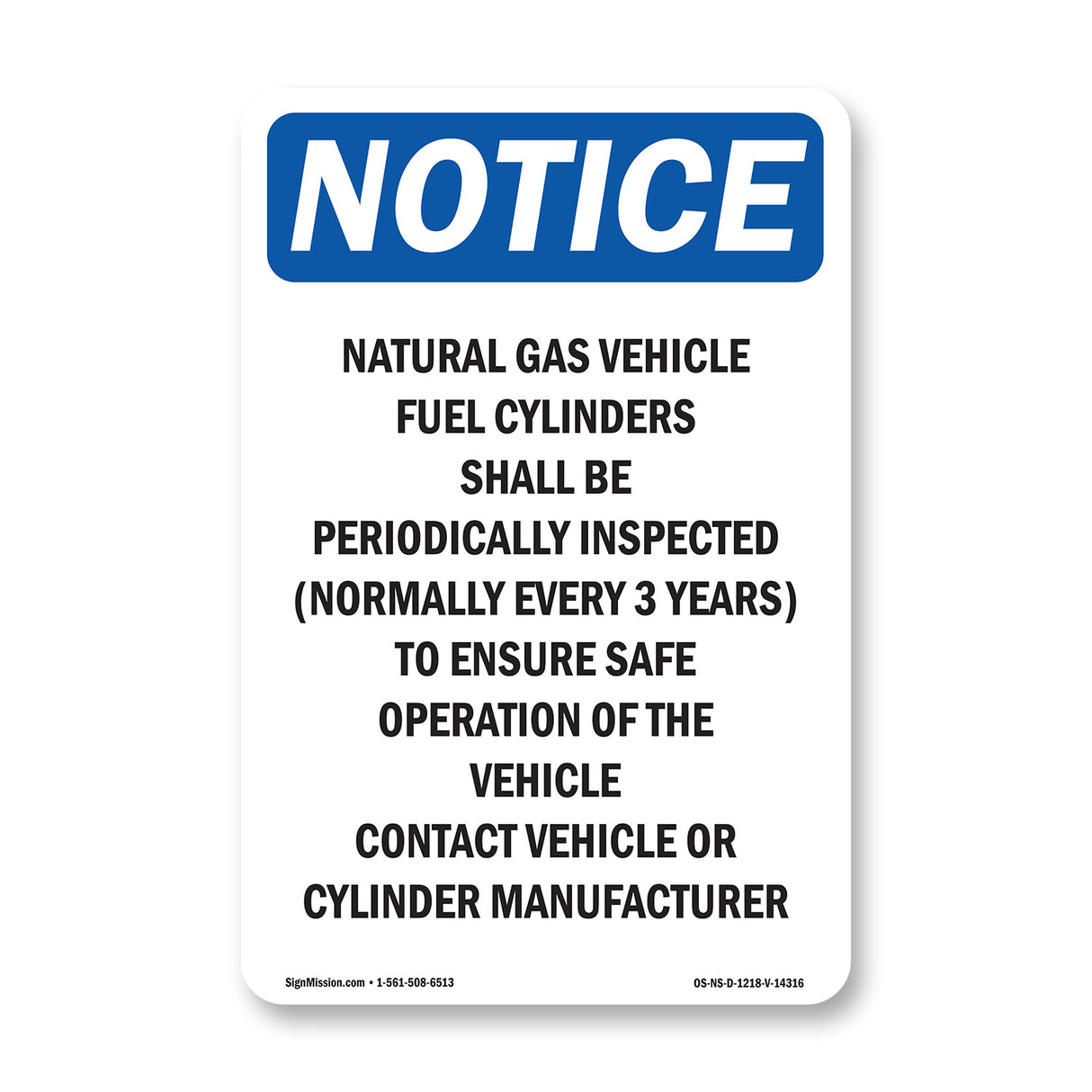 Natural Gas Vehicle Fuel Cylinders Shall