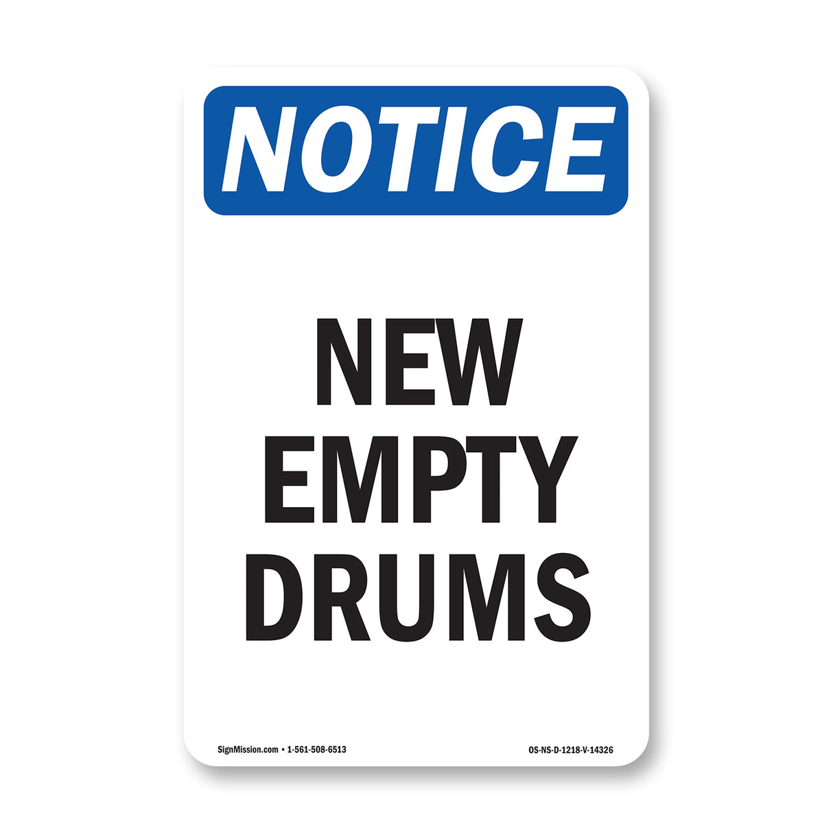 New Empty Drums