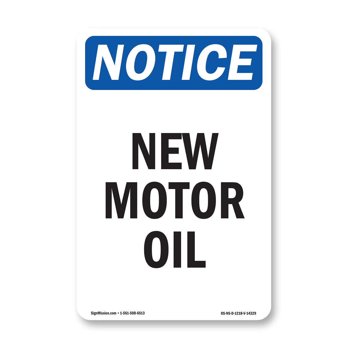New Motor Oil
