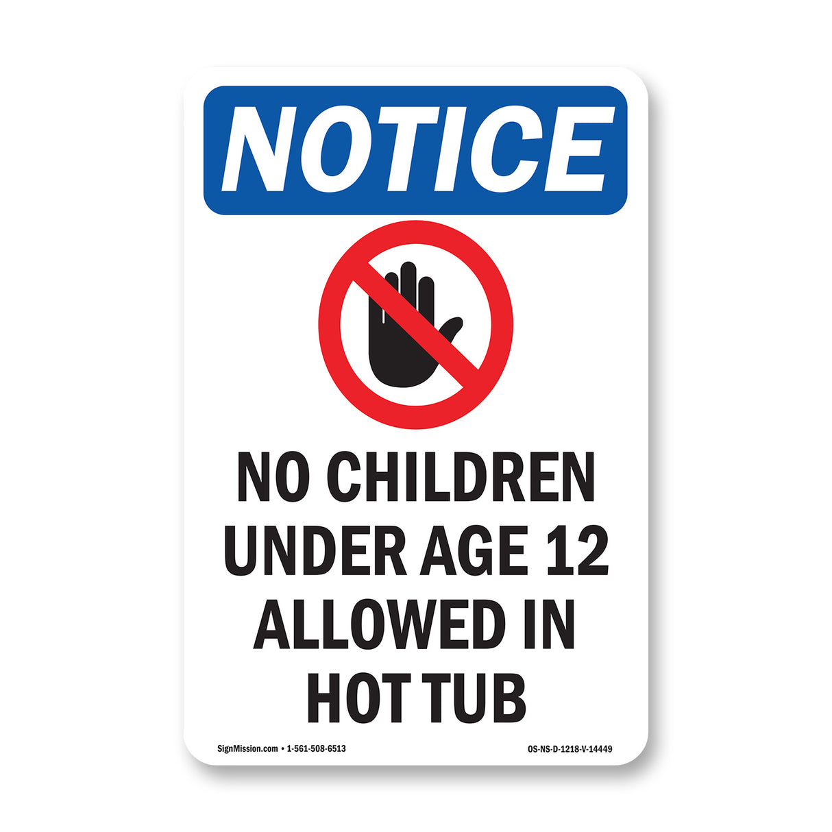 No Children Under Age 12 Allowed