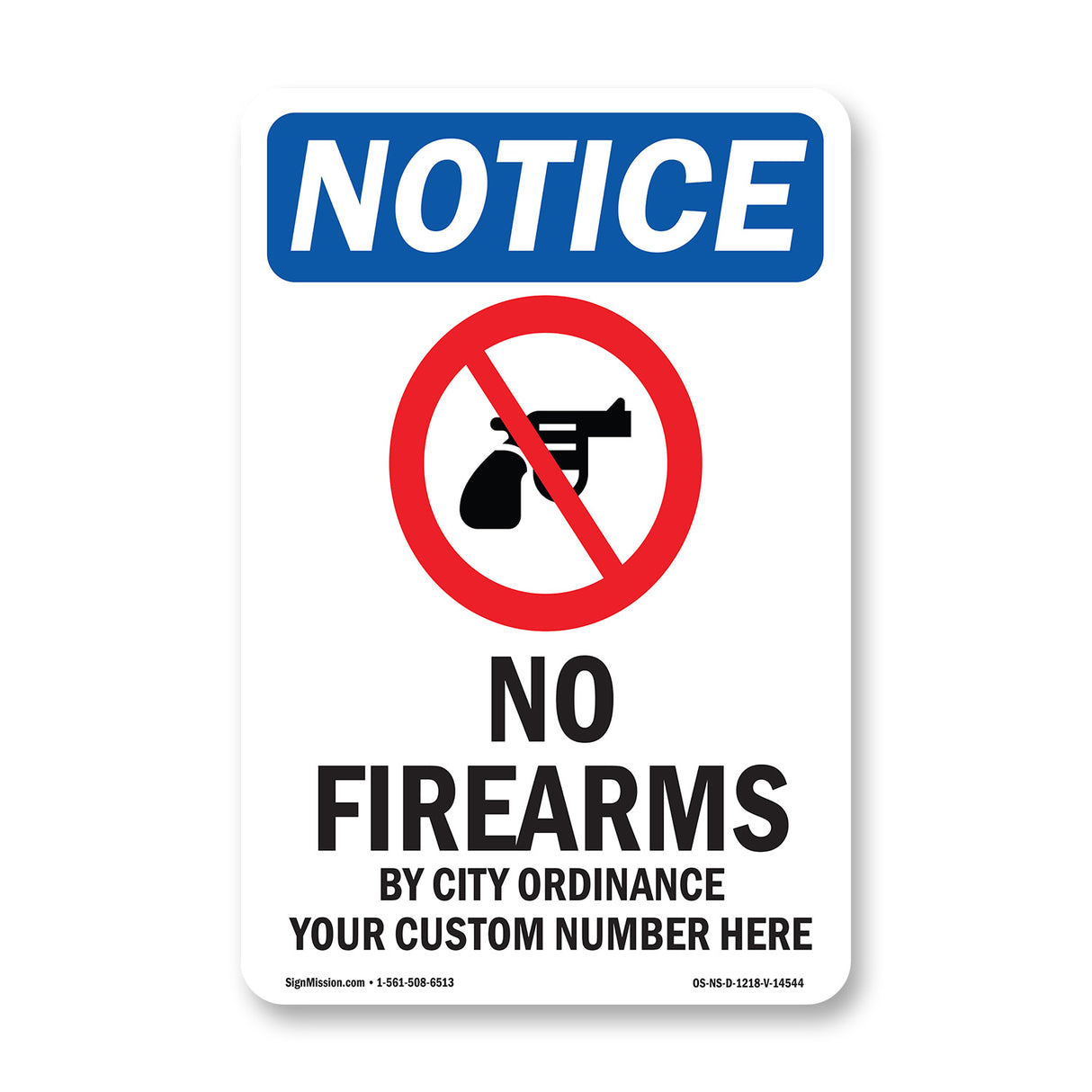 No Firearms By City