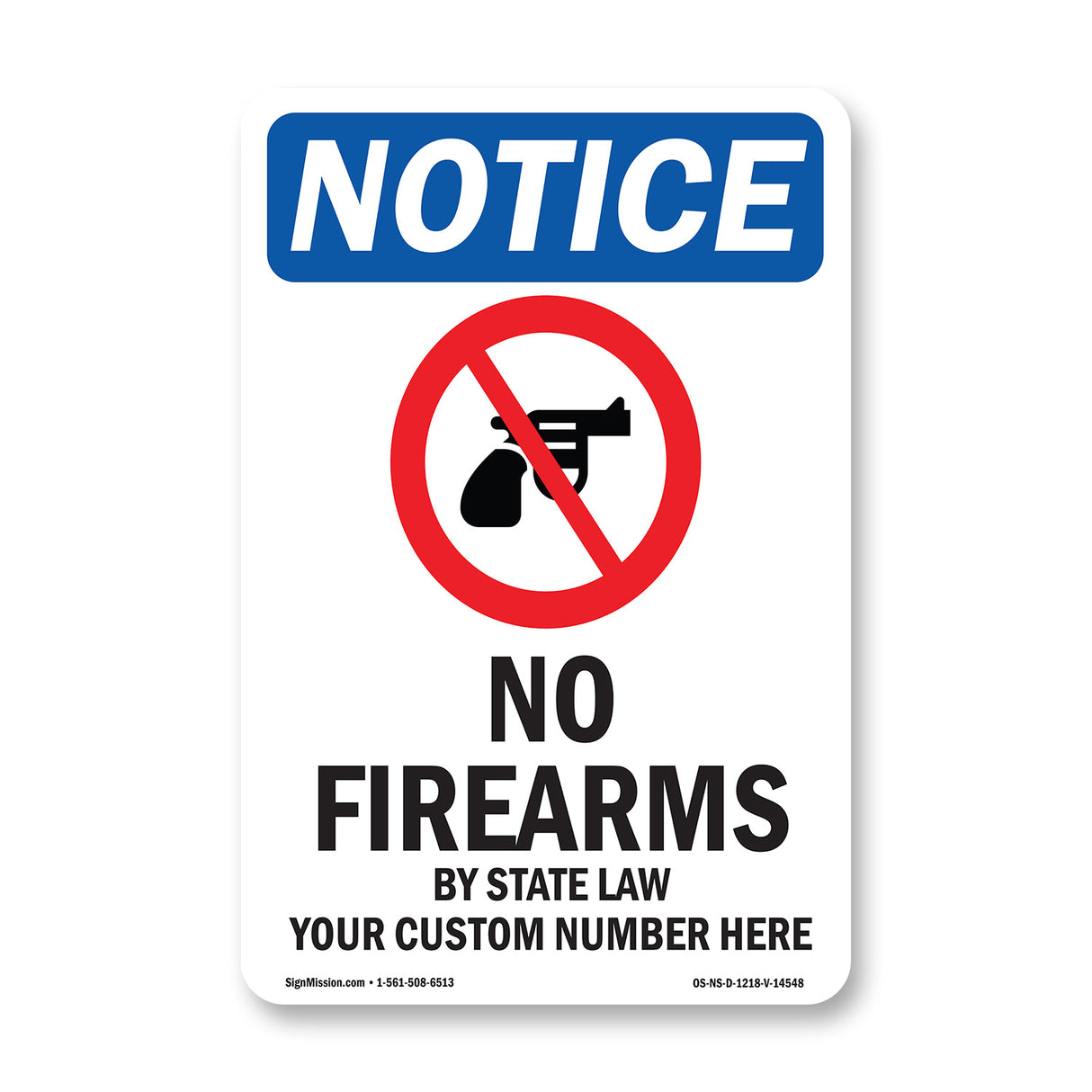 No Firearms By State