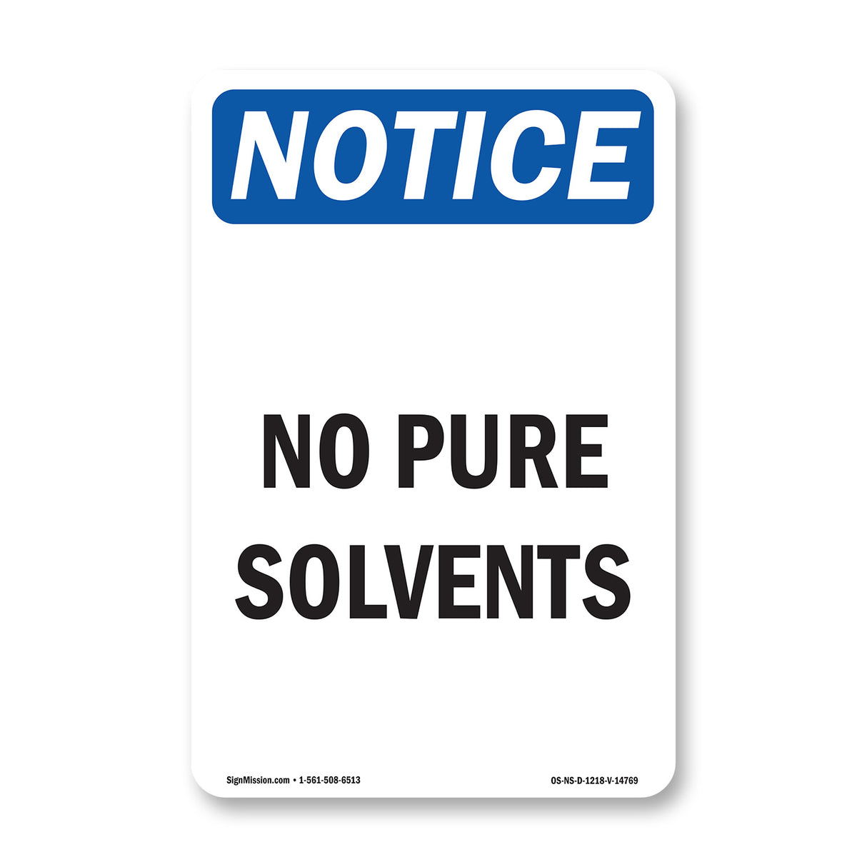 No Pure Solvents