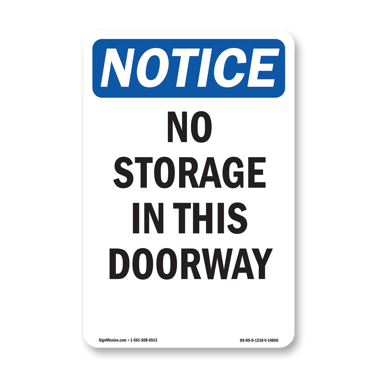 No Storage In This Doorway