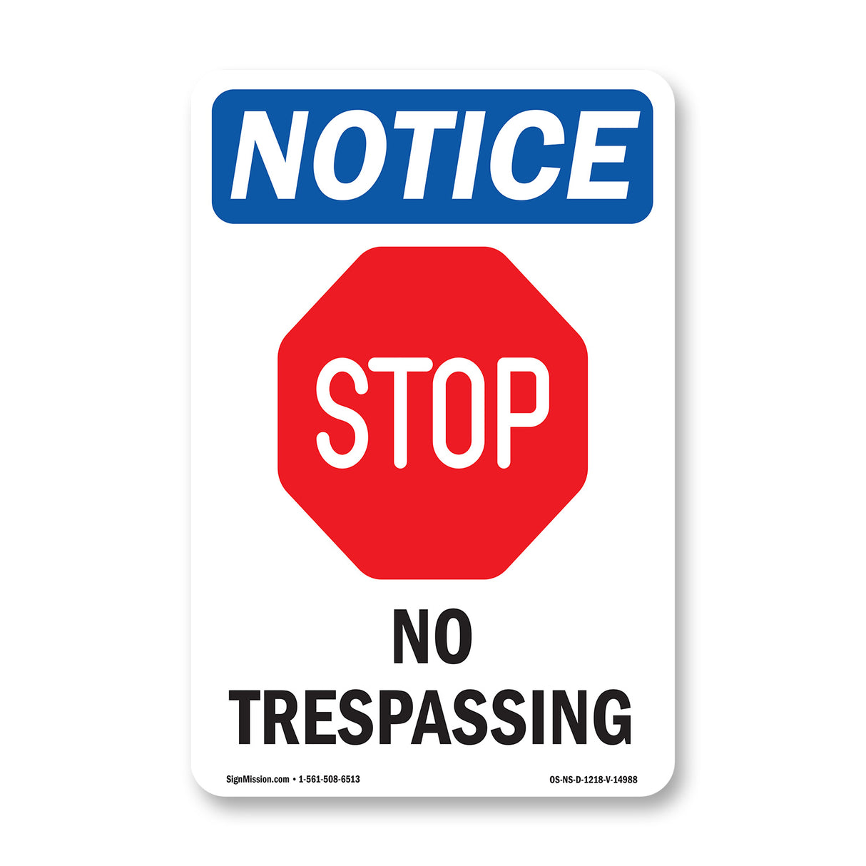 No Trespassing