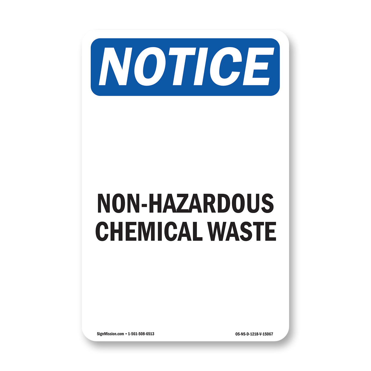 Non-Hazardous Chemical Waste