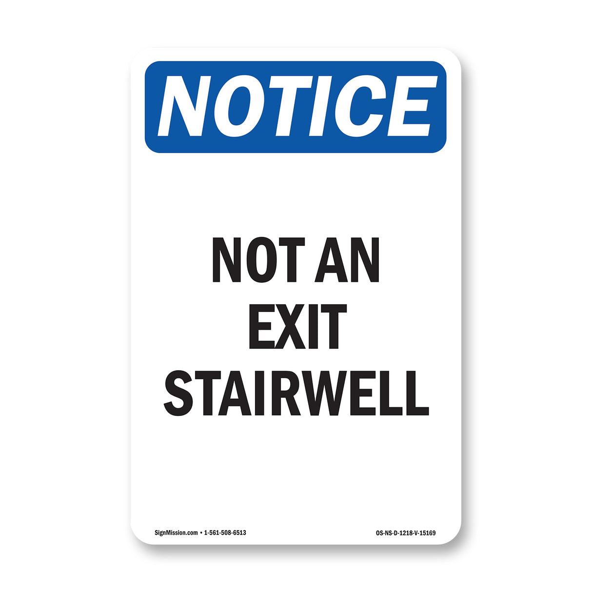 Not An Exit Stairwell