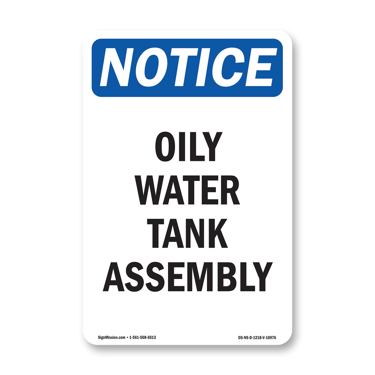 Oily Water Tank Assembly
