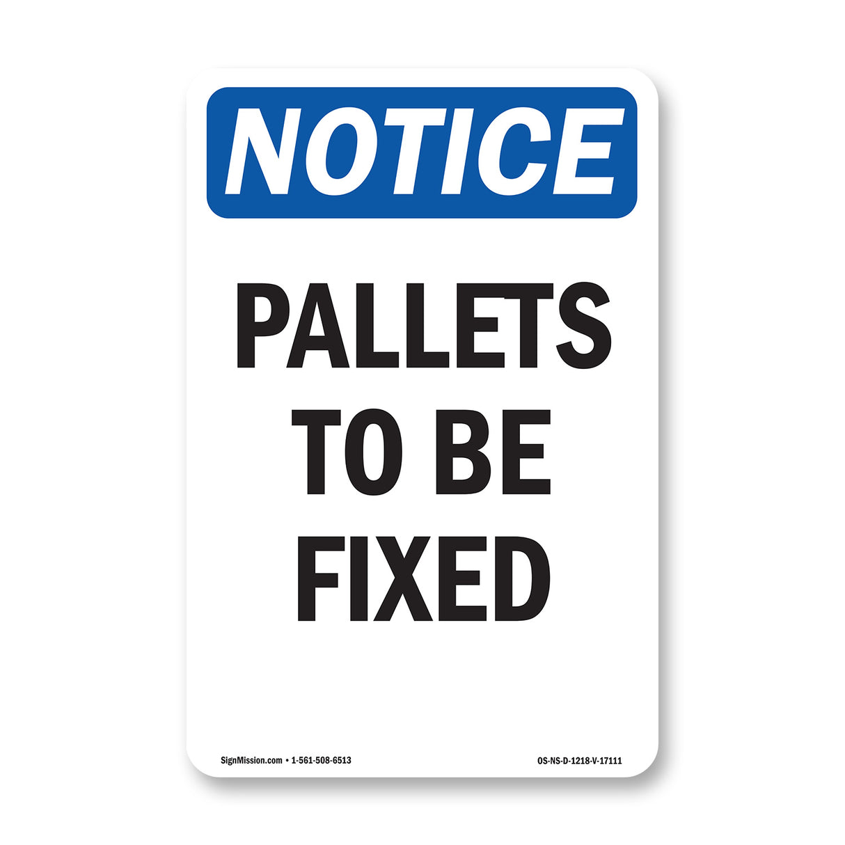 Pallets To Be Fixed