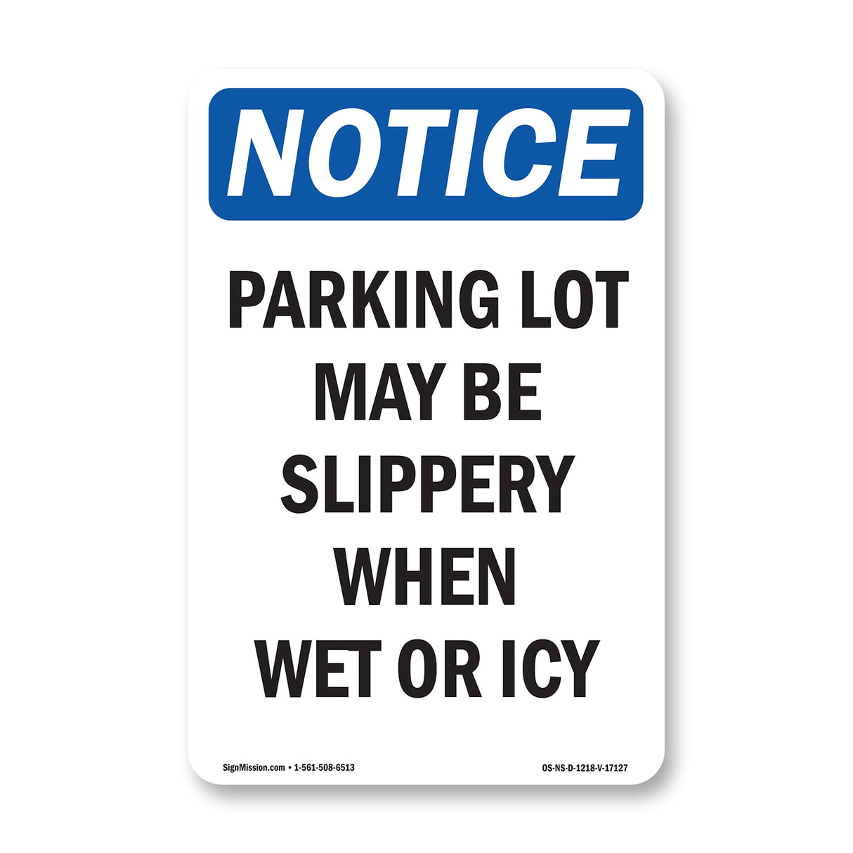 Parking Lot May Be Slippery When