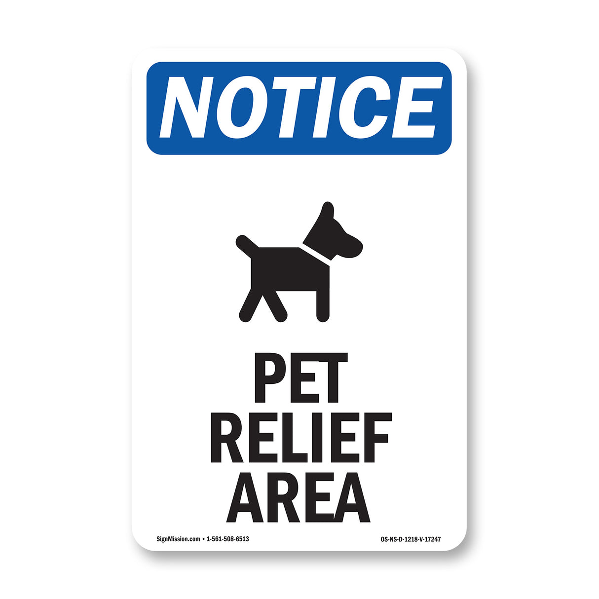 Pet Relief Area