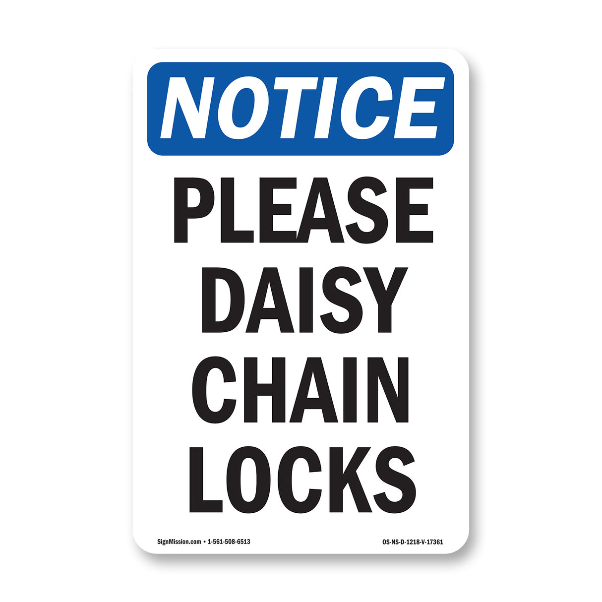 Please Daisy Chain Locks
