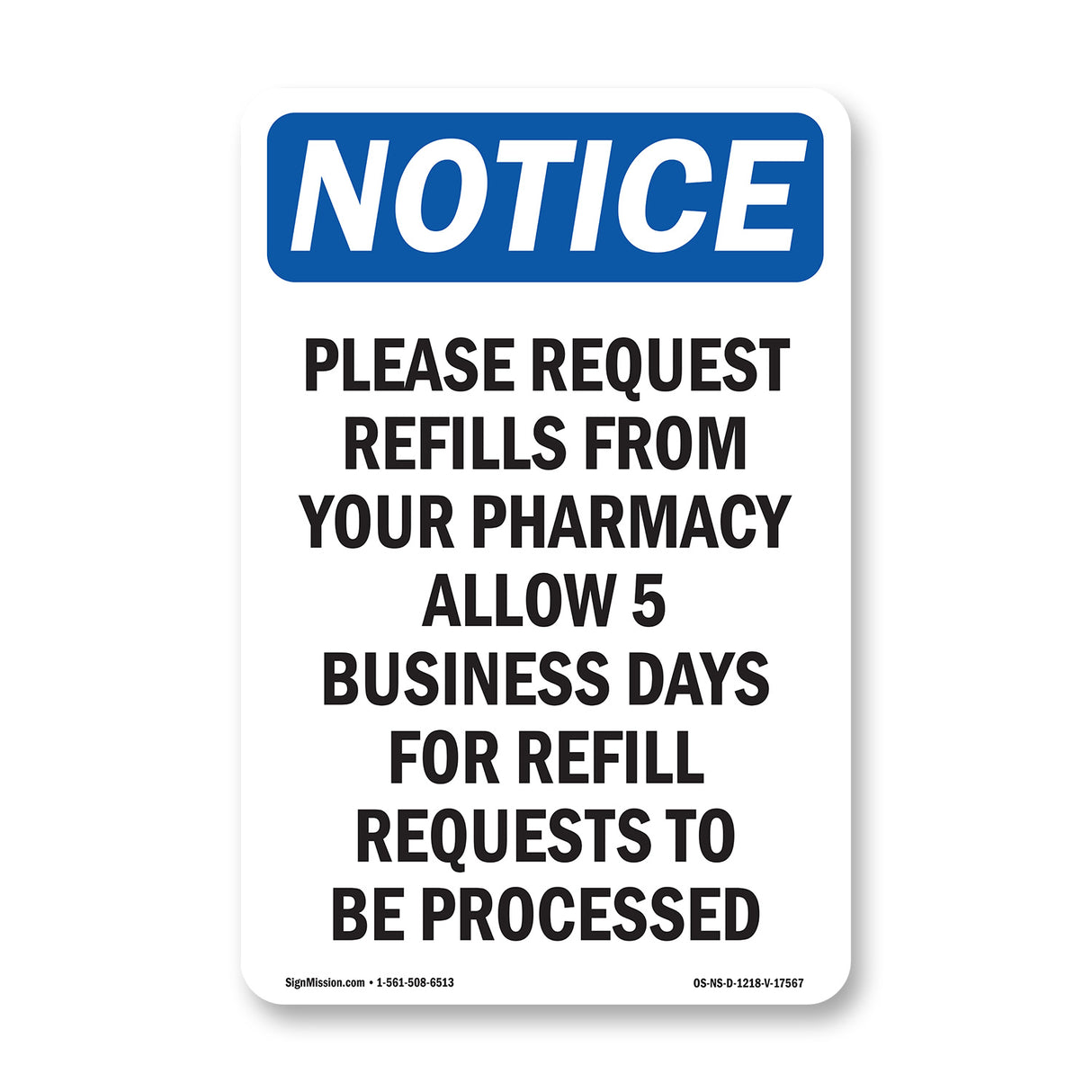 Please Request Refills From Your Pharmacy