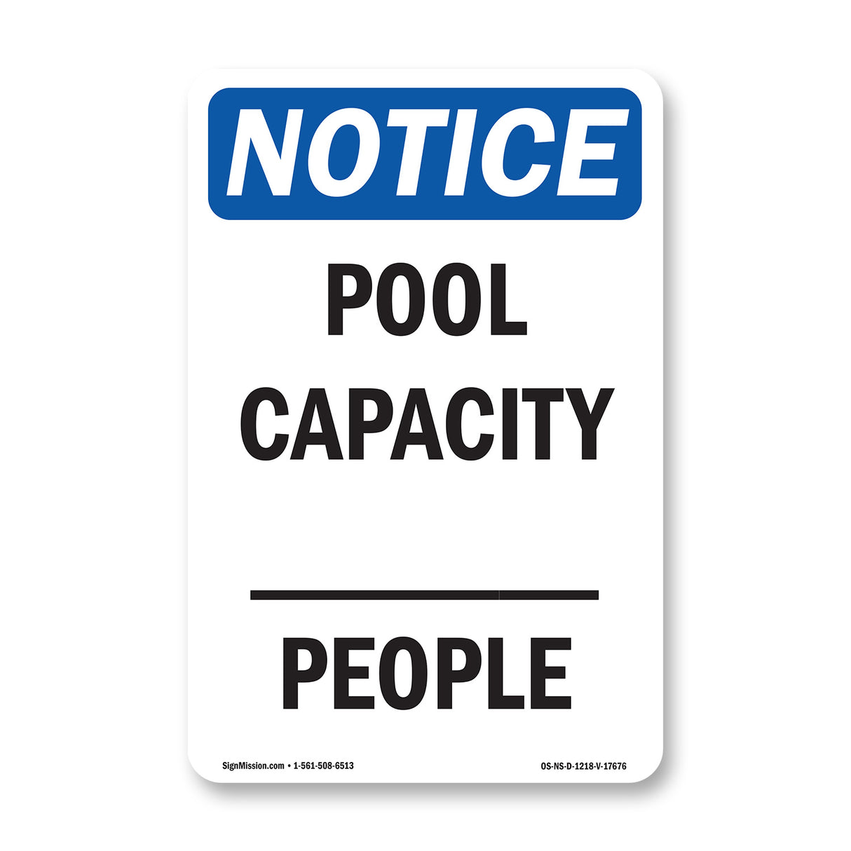 Pool Capacity ____ People