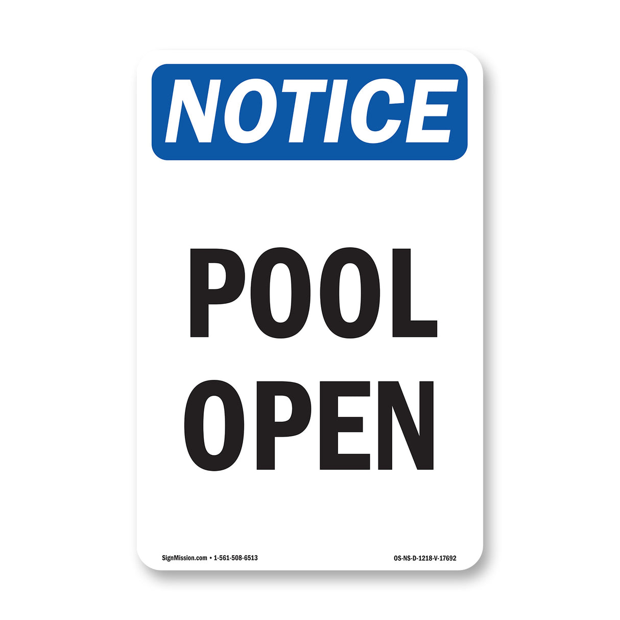 Pool Open