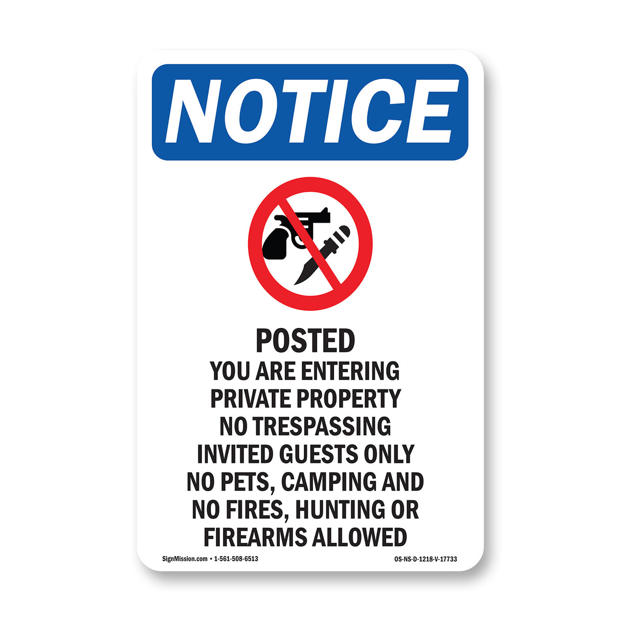 Posted You Are Entering Private