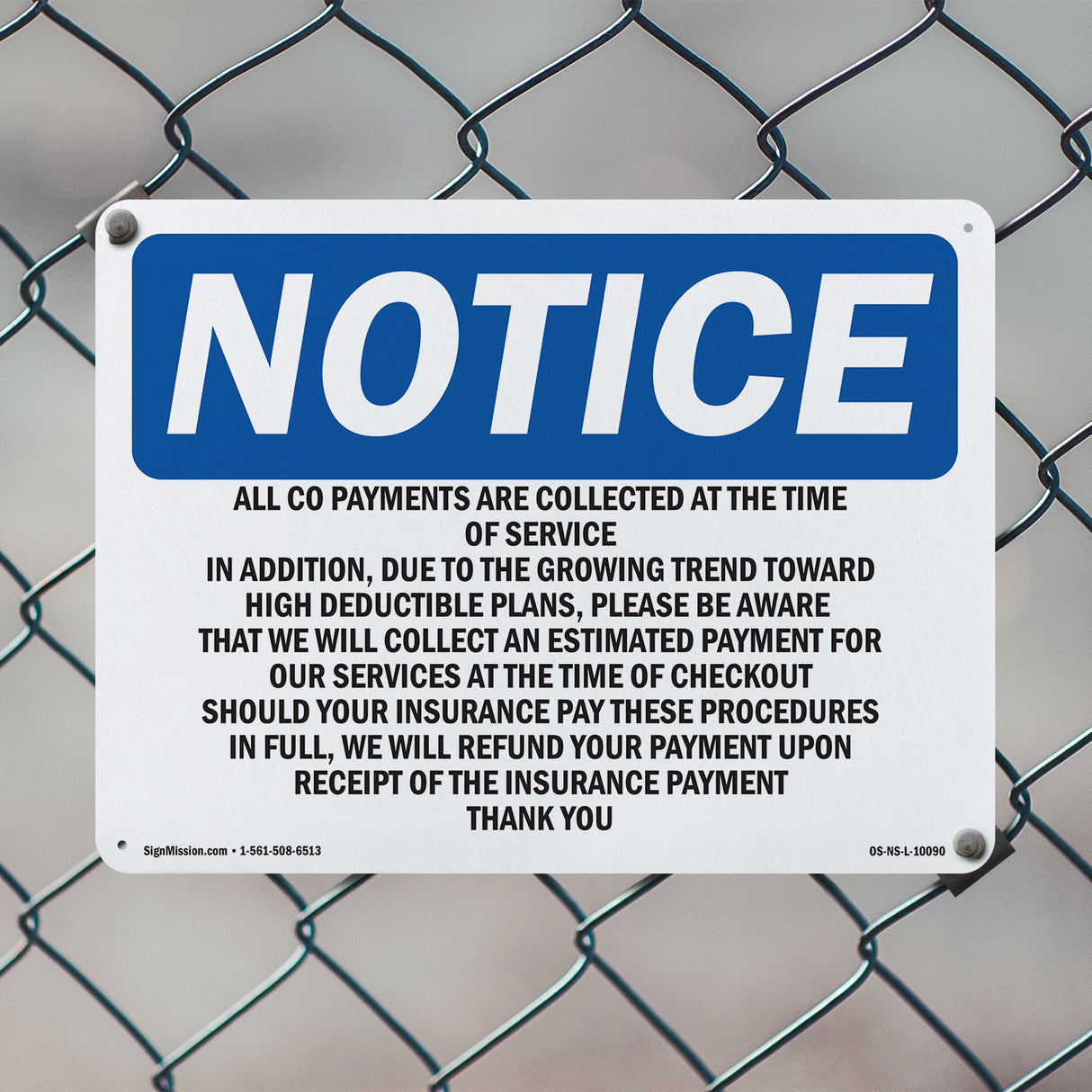 All Co-Payments Are Collected At The Time