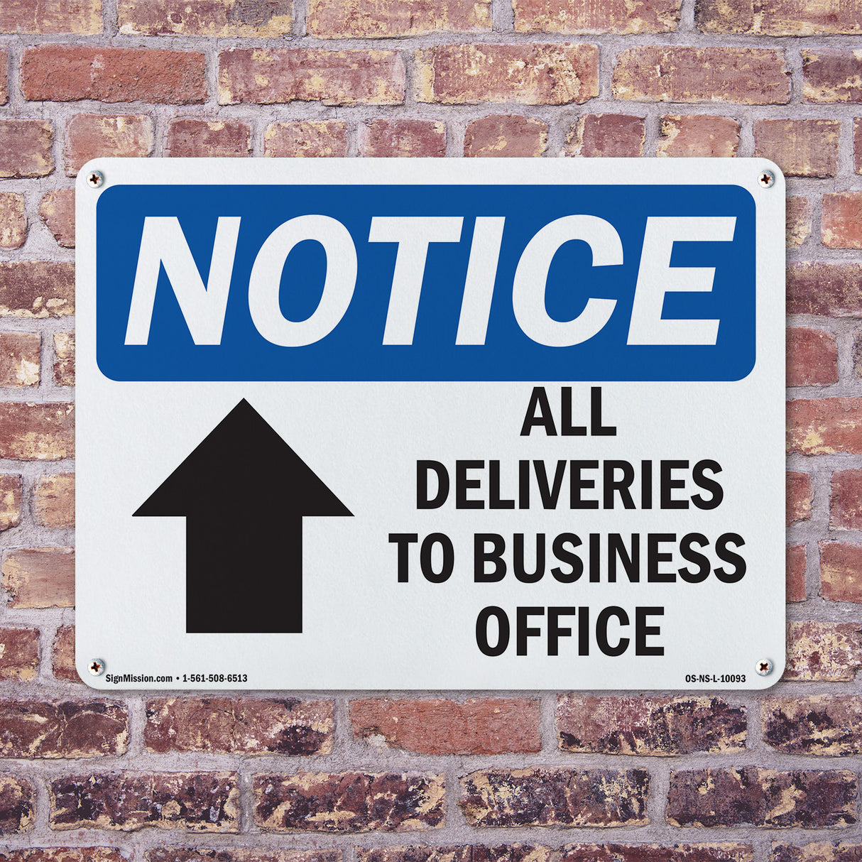 All Deliveries To Business Office