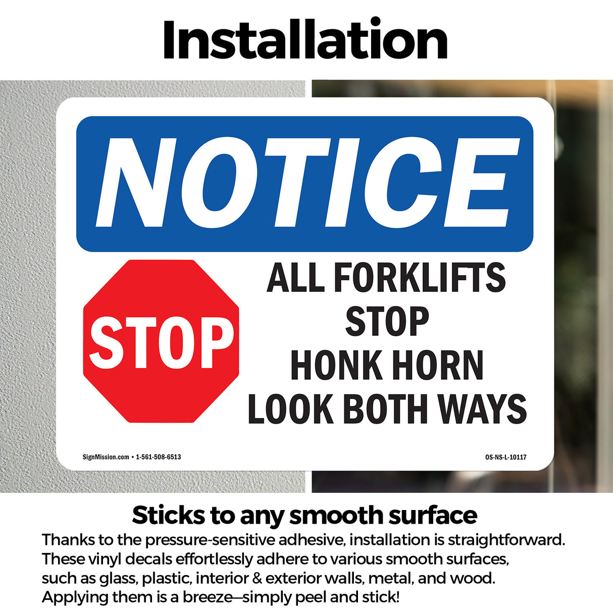 All Forklifts Stop Honk Horn