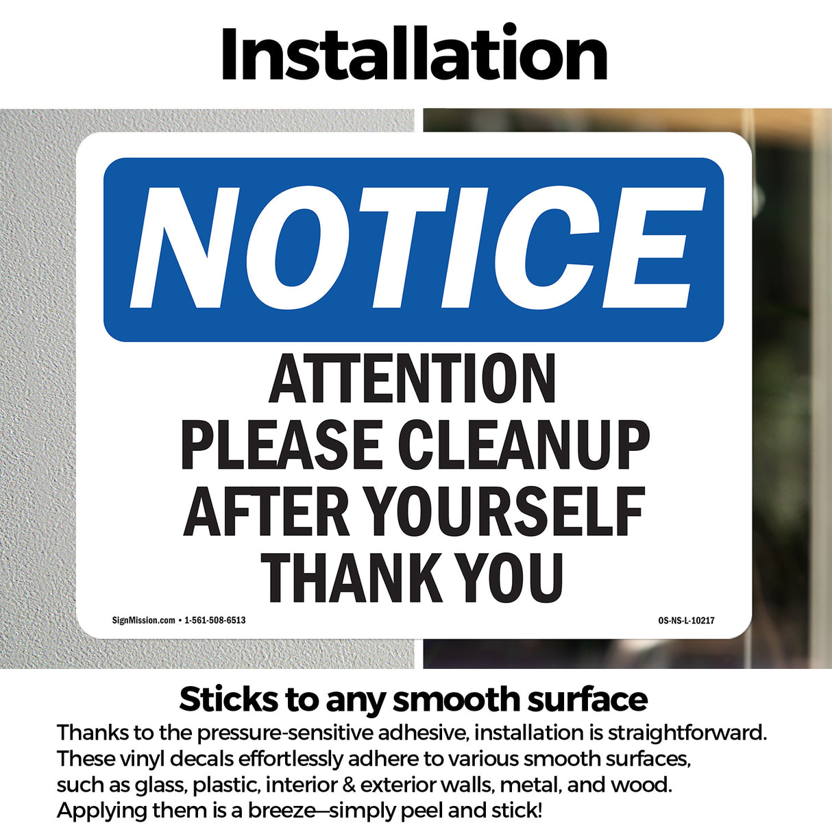 Attention Please Cleanup After