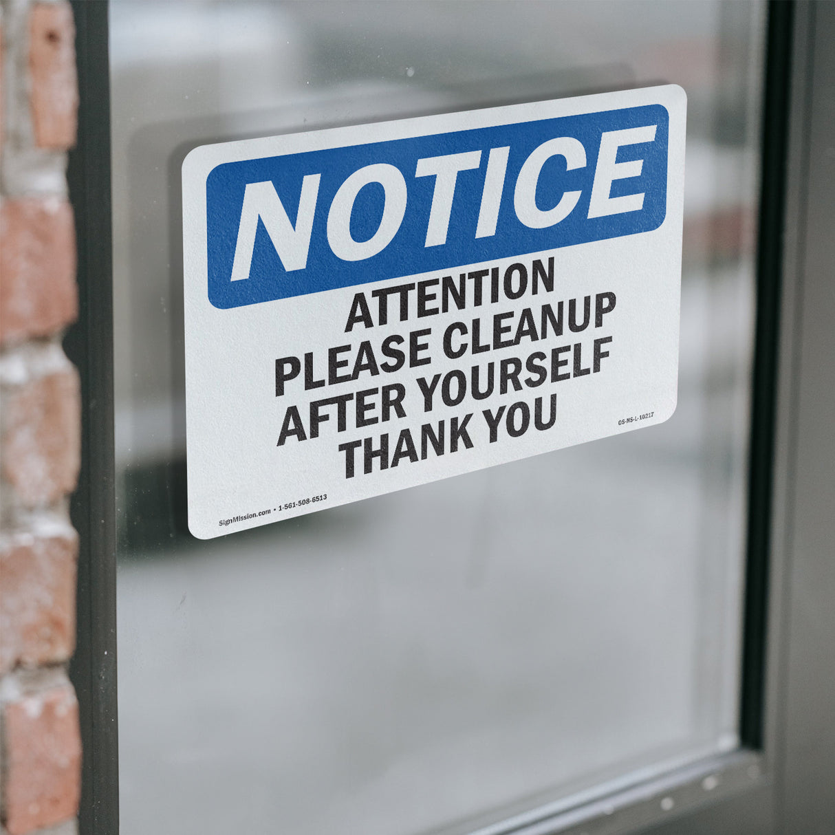 Attention Please Cleanup After