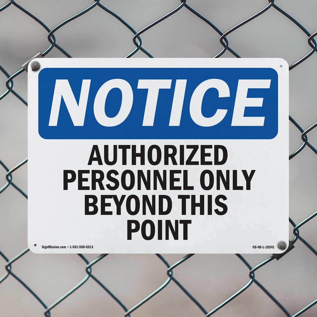 Authorized Personnel Only Beyond