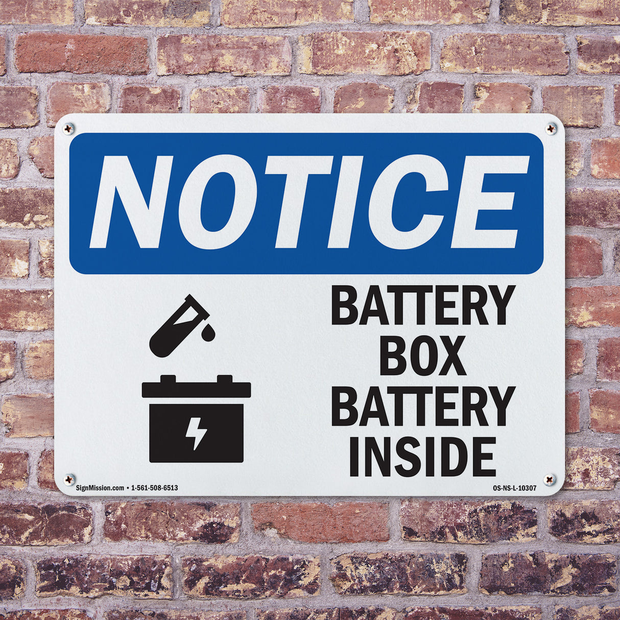 Battery Box Battery Inside