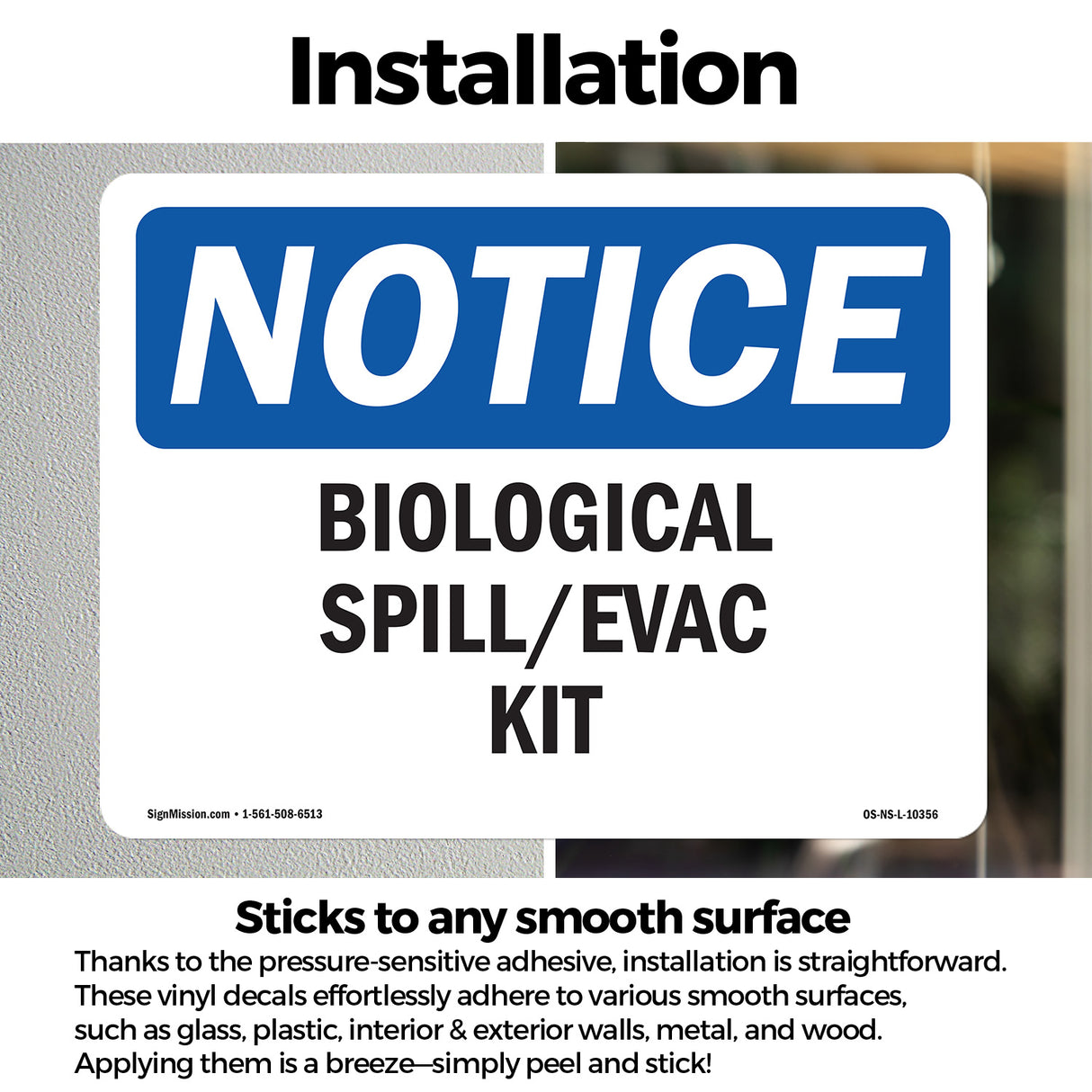 Biological Spill Evac Kit