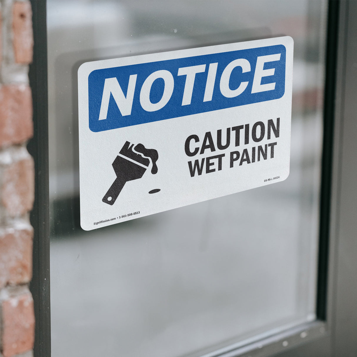 Caution Wet Paint