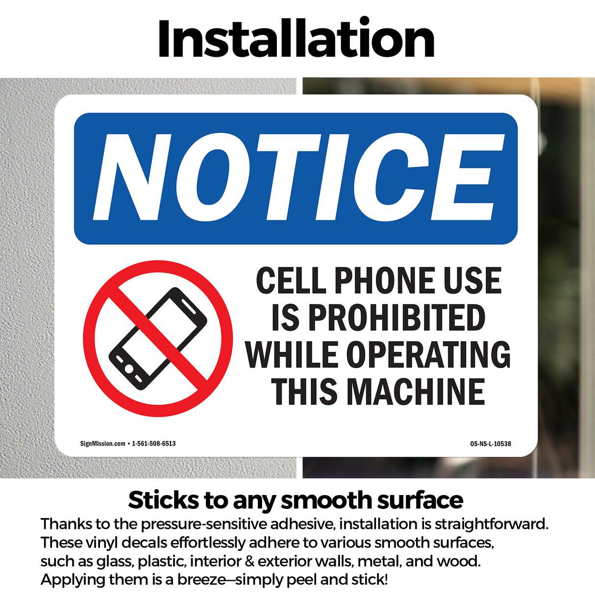 Cell Phones Prohibited Any Violations