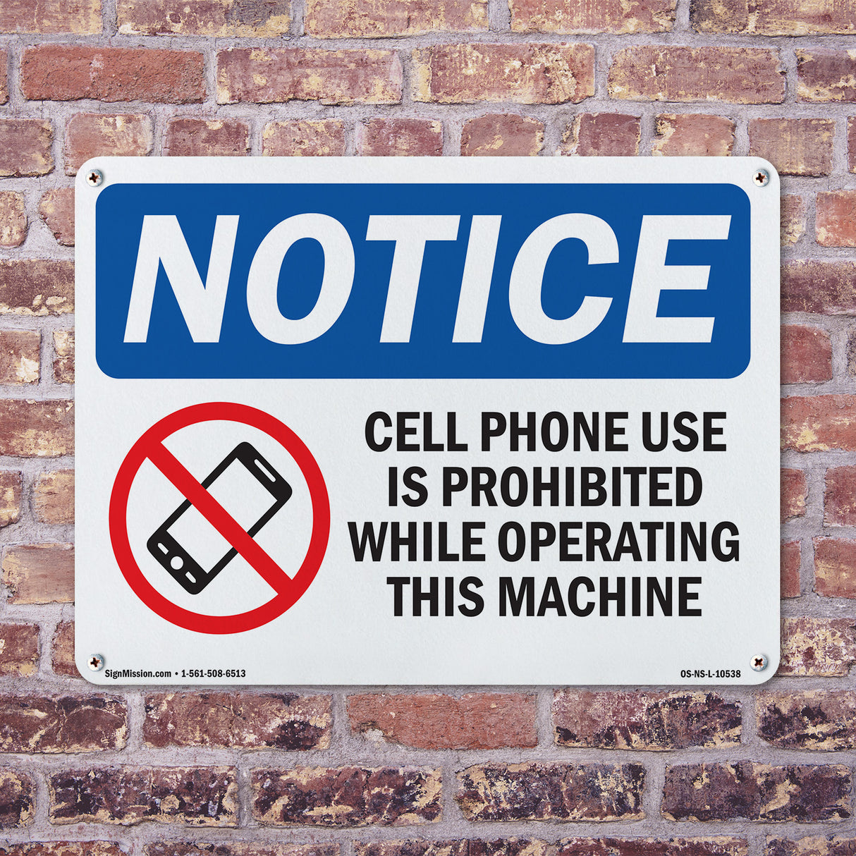 Cell Phones Prohibited Any Violations