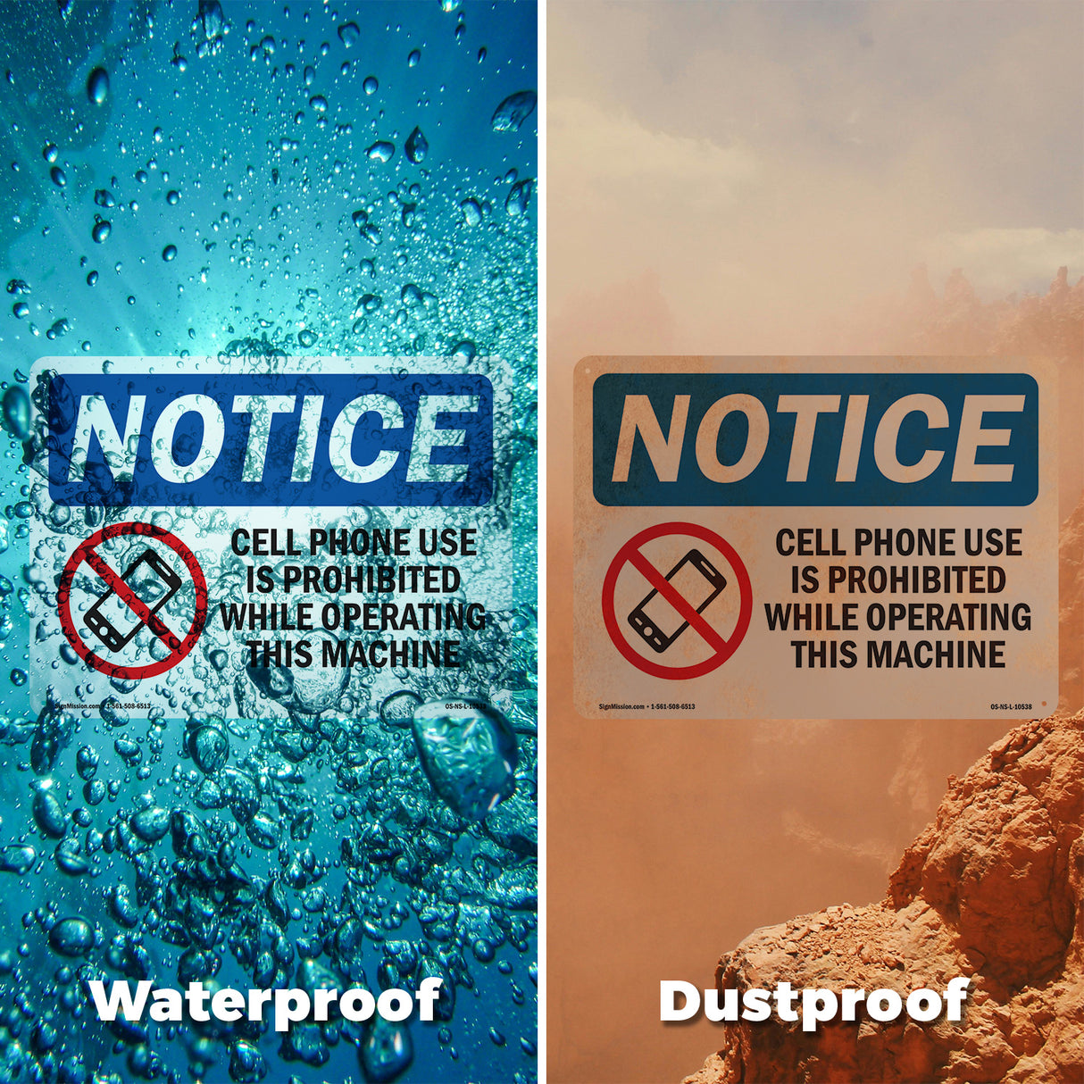 Cell Phones Prohibited Any Violations