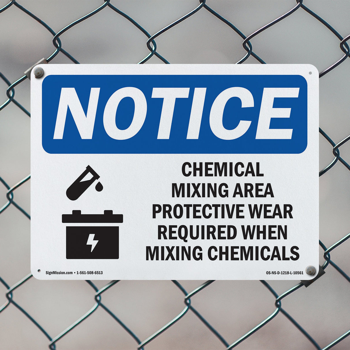 Chemical Mixing Area Protective
