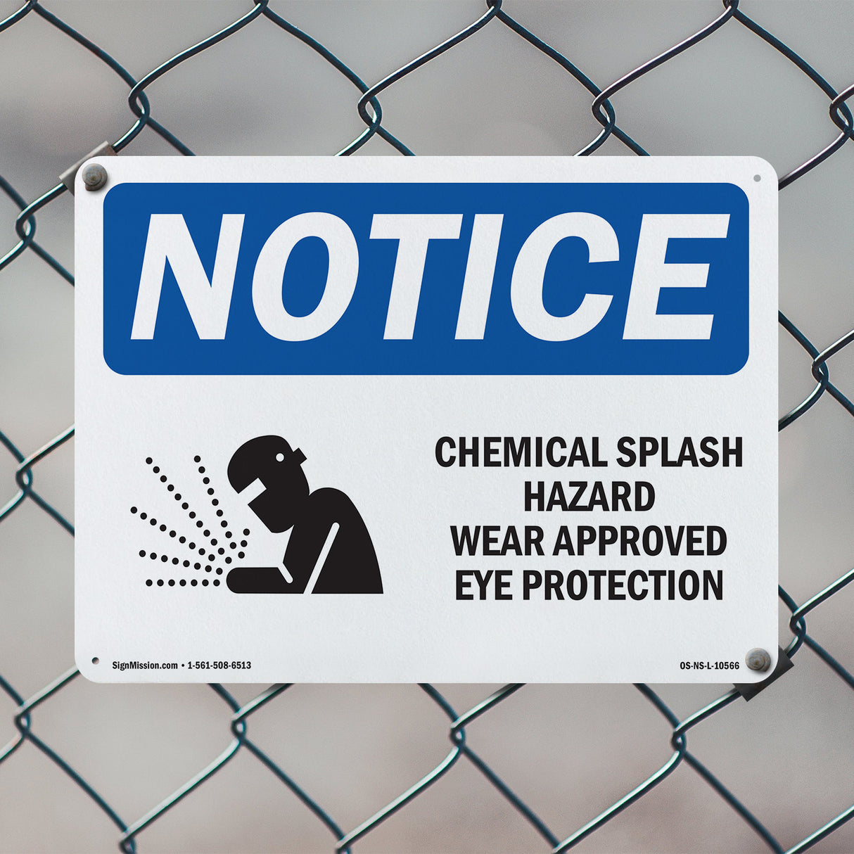 Chemical Splash Hazard