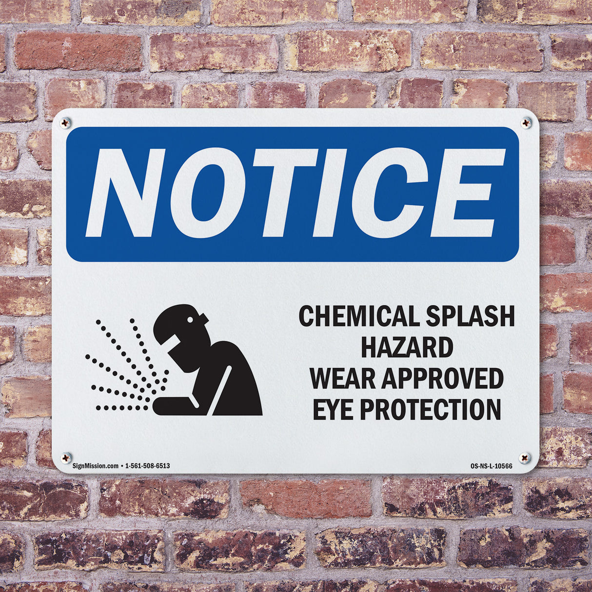 Chemical Splash Hazard