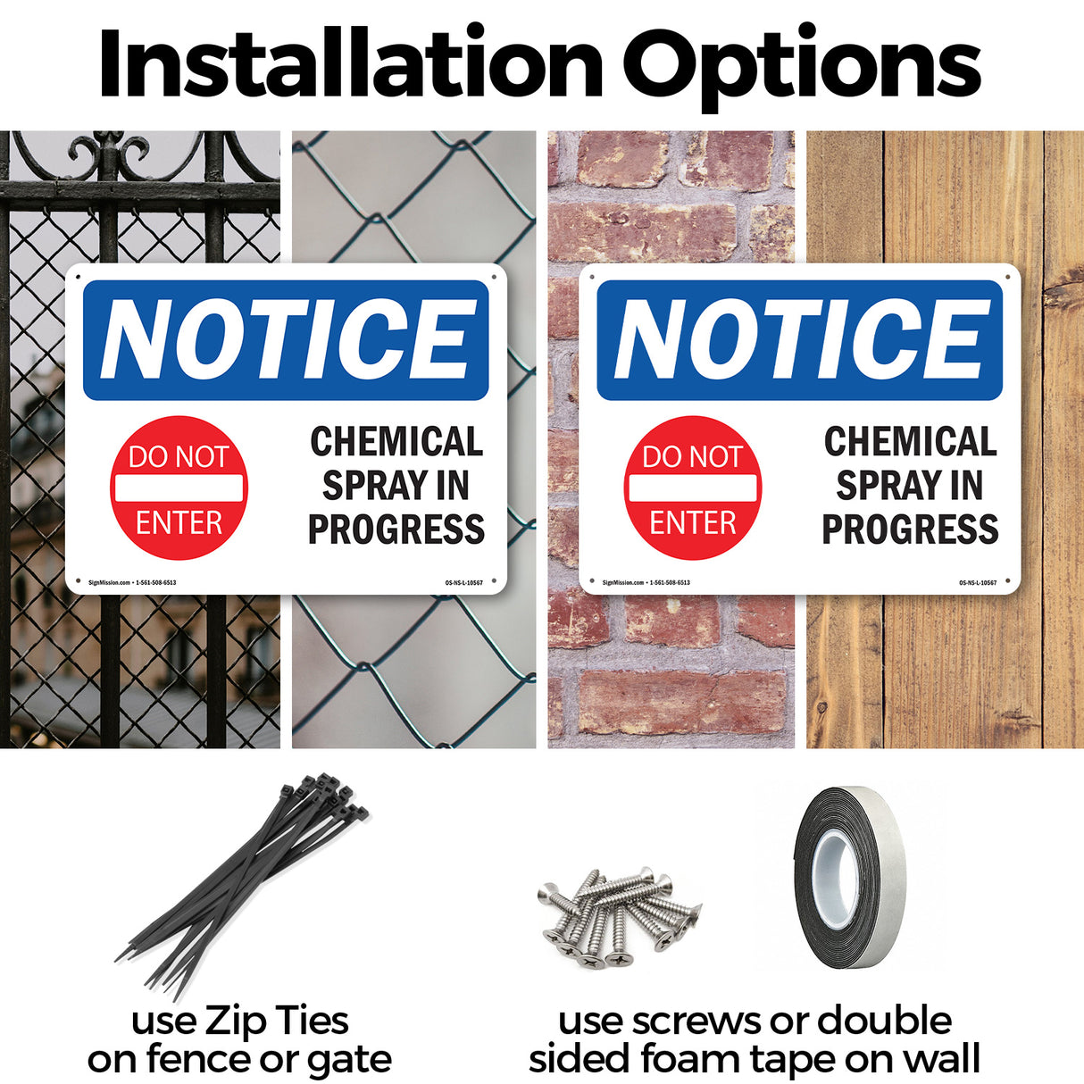 Chemical Spray In Progress