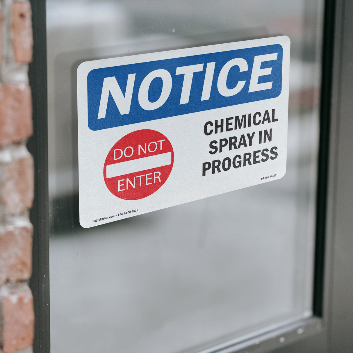 Chemical Spray In Progress