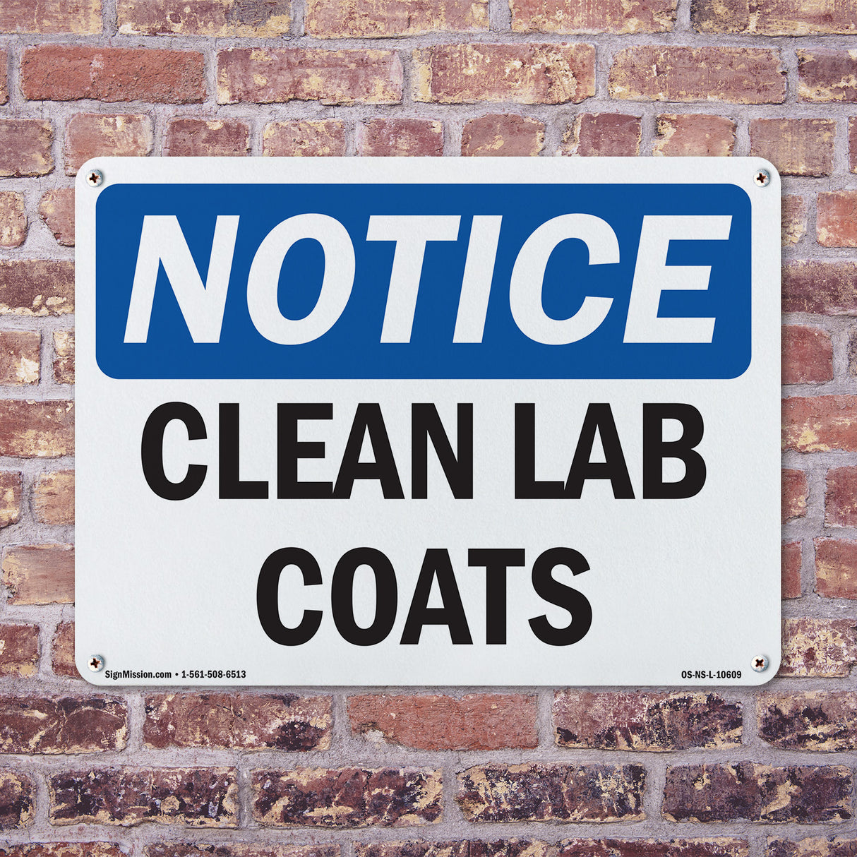 Clean Lab Coats